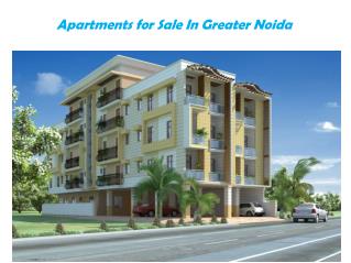 Apartments for sale in Greater Noida