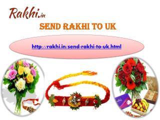 Send Online Rakhi to UK
