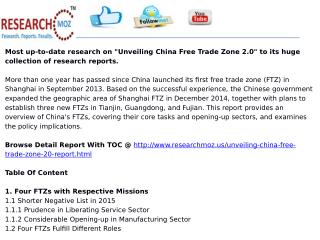 Unveiling China Free Trade Zone 2.0