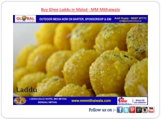 Buy Ghee Laddu in Malad - MM Mithaiwala