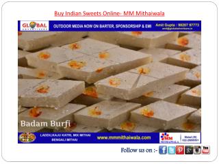 Buy Indian Sweets Online- MM Mithaiwala
