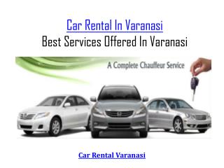 Car Rental In Varanasi