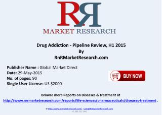 Drug Addiction Therapeutic Assessment Pipeline Review H1 2015
