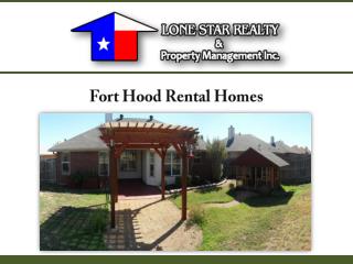 Fort Hood Rental Homes