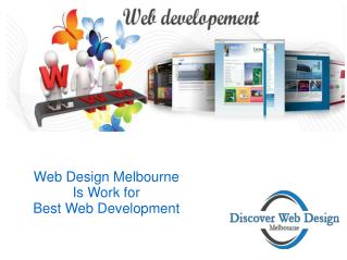 Web Design Melbourne Provides Web-Development and Web Design