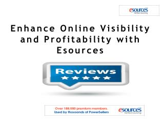 Enhance Online Visibility and Profitability with Esources