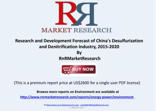 Desulfurization and Denitrification Industry in China, 2015-2020