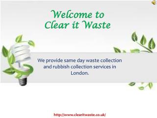 Waste Collection London