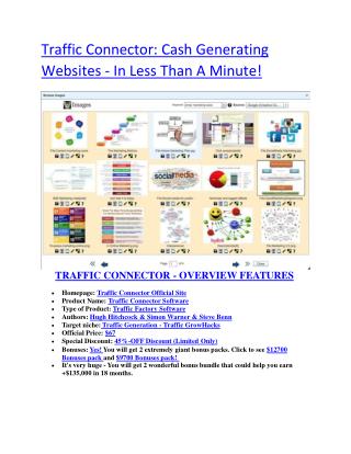 Traffic Connect software details and 60% discount