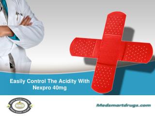 Easily Control The Acidity With Nexpro 40mg
