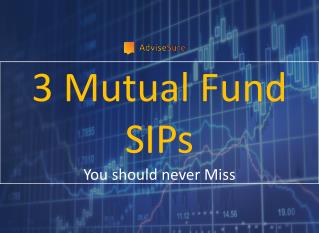 3 SIP TO INVEST FOR MONTHLY SAVINGS