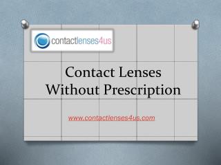 Best Contact Lenses Without Prescription