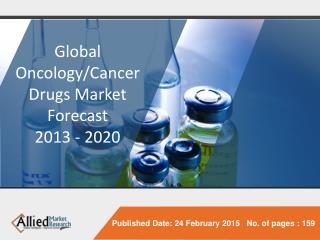 Oncology/Cancer Drugs Market - Research, Report, Opportunities, Segmentation and Forecast, 2013 - 2020