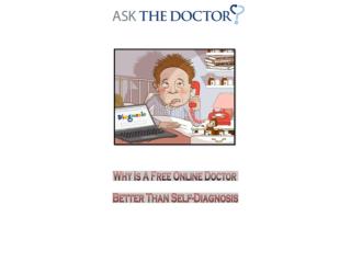 Why Free Online Doctor Is Better Than Self Diagnosis