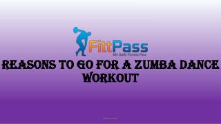 Reasons to go for a Zumba dance workout