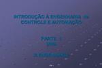 INTRODU O ENGENHARIA de CONTROLE E AUTOMA O PARTE 1 2009 A ENGENHARIA