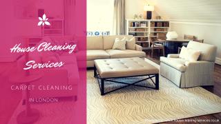 House Cleaning Services - Carpet Cleaning