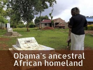 Obama's ancestral African homeland
