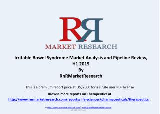 Irritable Bowel Syndrome Therapeutic Pipeline Review, H1 2015