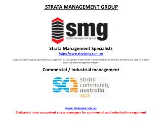 Strata Management