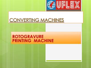 Converting Machine