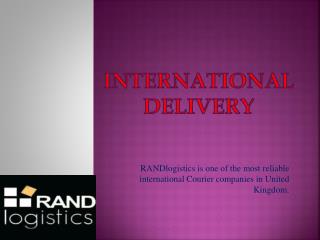 International collection & cheap parcel delivery needs