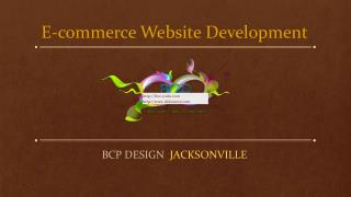 E-commerce Website Development @ BCP Design