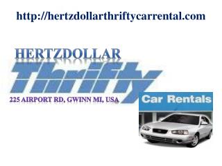 Hertz, Thrifty, Dollar Car Rental Gwinn MI