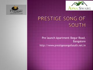 Prestige Song Of South, New Lanuch Flats, Apartments