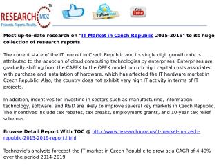 IT Market in Czech Republic 2015-2019