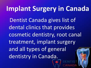 Cosmetic Dentistry in Canada