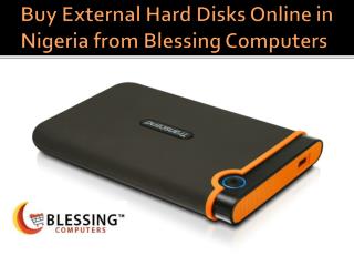 External Hard Disk at Blessing Computers