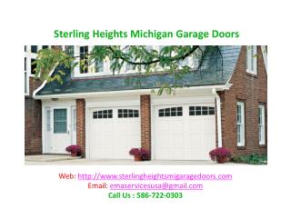 Sterling Heights Michigan Garage Doors