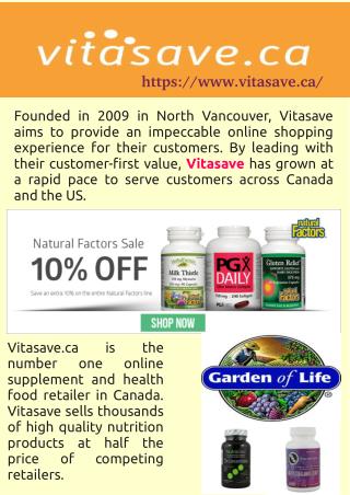 Vitasave Nutritional Product