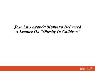 Jose Luis Acanda Montano