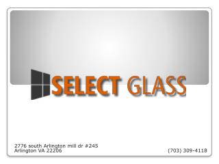 Select Glass And Windows