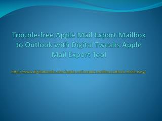 Export Mac Mail to Outlook 2011 for Mac