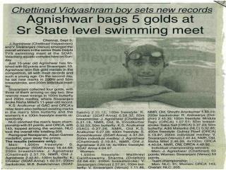 Agnishwar Jayaprakash Bags 5 Gold'05