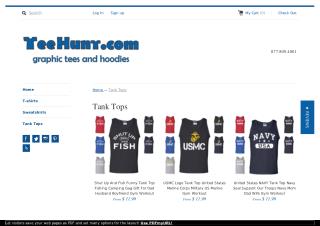 Tee Hunt Custom Cool Sleeveless Tank Tops Collection