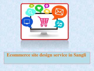 Ecommerce site design service in Sangli