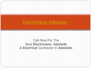 Electricians Adelaide