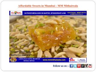 Affordable Sweets in Mumbai - MM Mithaiwala