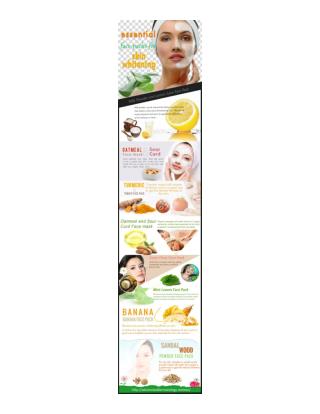 Advanced Dermatology Reviews - Essential Face Packs for Skin Whitening.