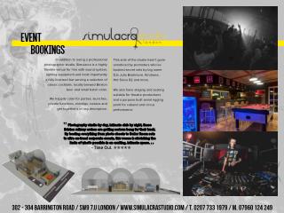 Event Bookings