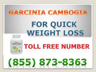 (855) 873-8363 No Diet, No Exercise - Garcinia Cambogia Extract Supplements