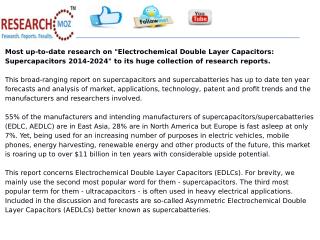 Electrochemical Double Layer Capacitors: Supercapacitors 2014-2024