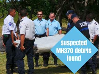 Suspected MH370 debris found