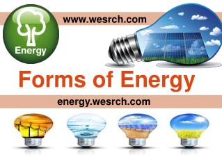 Forms of Energy