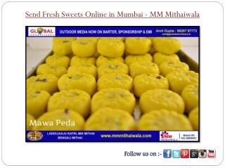 Send Fresh Sweets Online in Mumbai - MM Mithaiwala