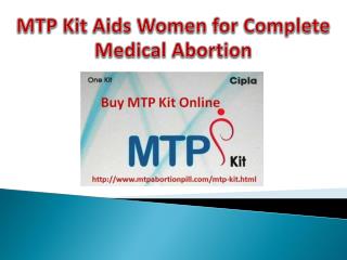 Buy MTP kit online